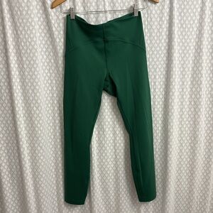 Lululemon Athletica Leggings 7/8 Everglade Green